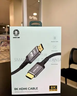 Green Lion Hdmi Cable 48gbps 60hz 7.1 Surround Braided 2m Mirror