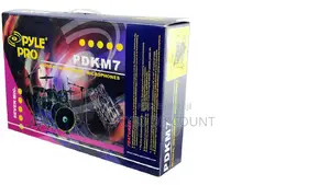 Pyle Pdkm7 7 Microphone Wired Drum Kit