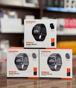 Porodo Nomad Smart Watch With Activity Tracker Notifications