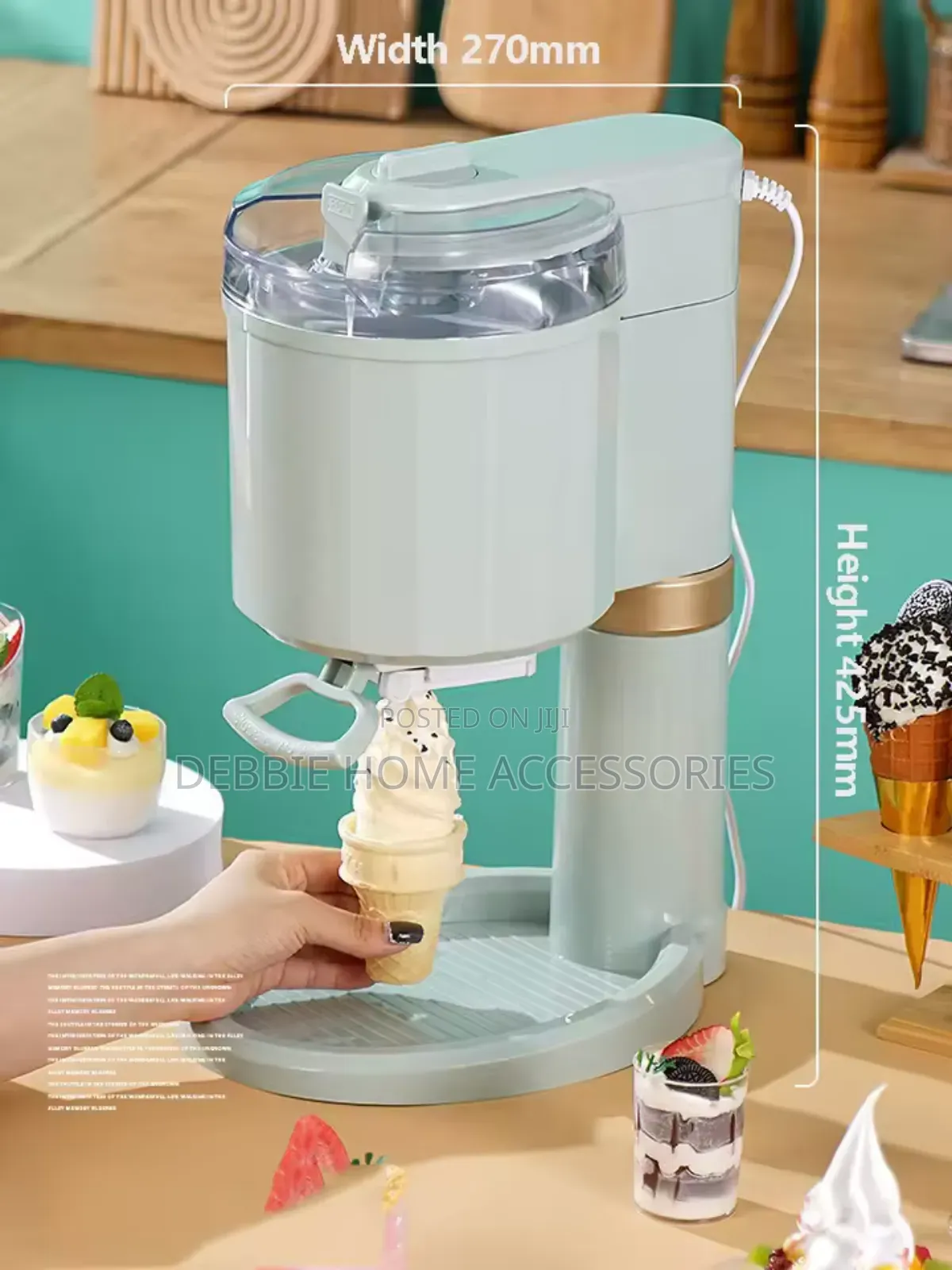 Automatic Ice Cream Maker. -1000mls