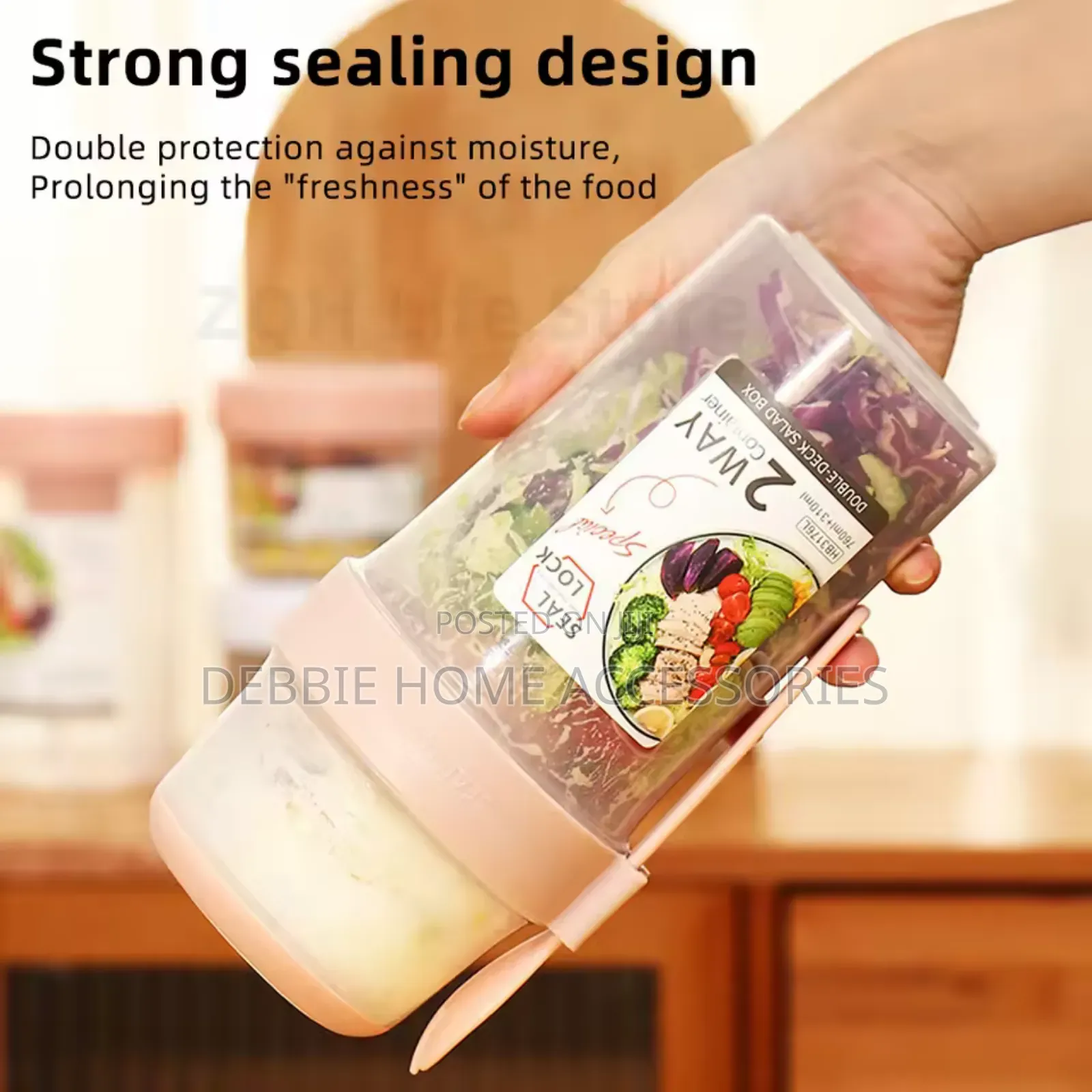 Portable Breakfast Cups School Lunch Box