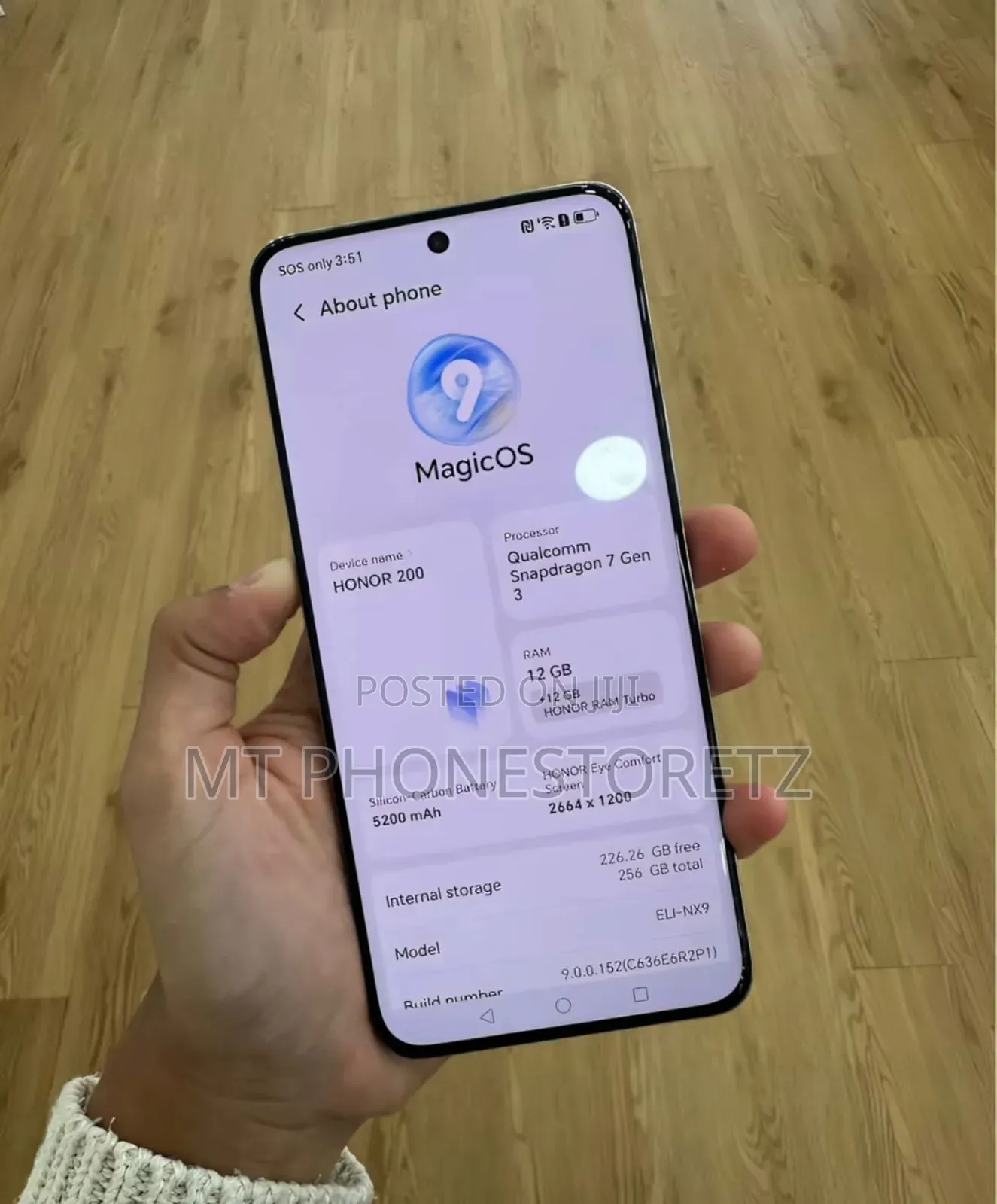 New Honor 200 256 GB White