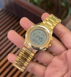 Al-Harameen Automatic Dual Time Azan Time Watch