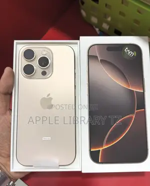 New Apple iPhone 16 Pro 128 GB Gold