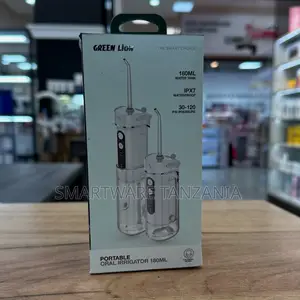 Green Lion Portable Oral Irrigator With 180ml Tank and Ipx7 Seal