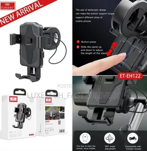 Earldom Universal Phone Holder for Bicycles, Motorcycles and Scooters