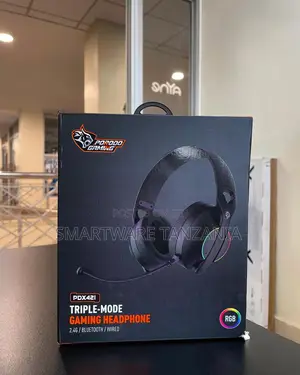 Porodo Triple-Mode Gaming Headphone RGB 2.4g Bluetooth Wired
