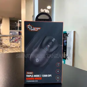 Porodo Triple-mode Gaming Mouse 12000 Dpi 7 Programmable Keys