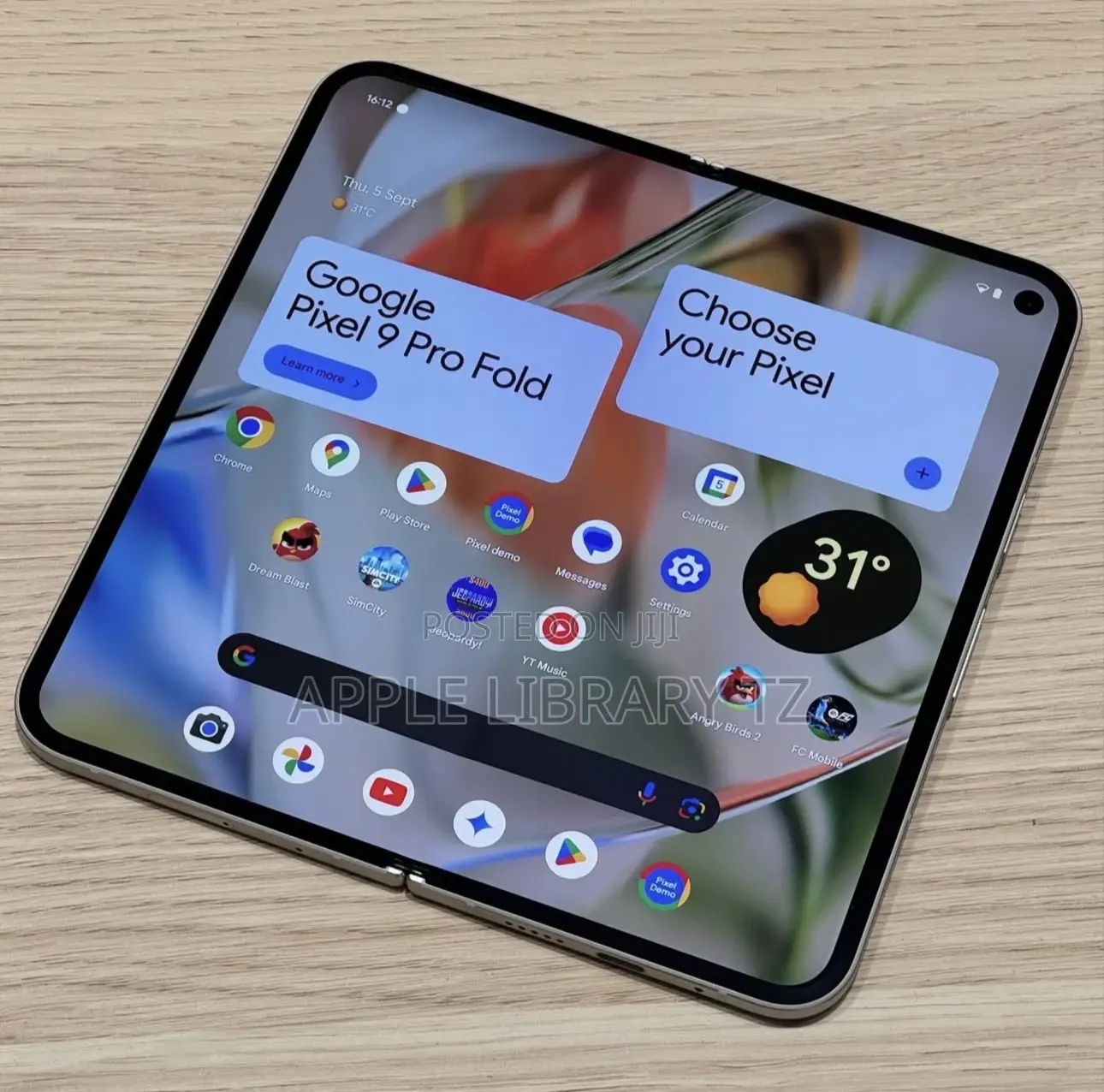 New Google Pixel 9 Pro Fold 256 GB Black