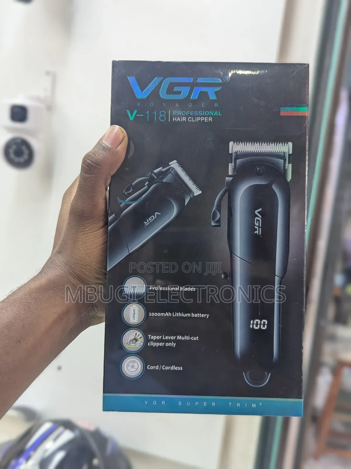 Professional Hair Clipper V118 VGR