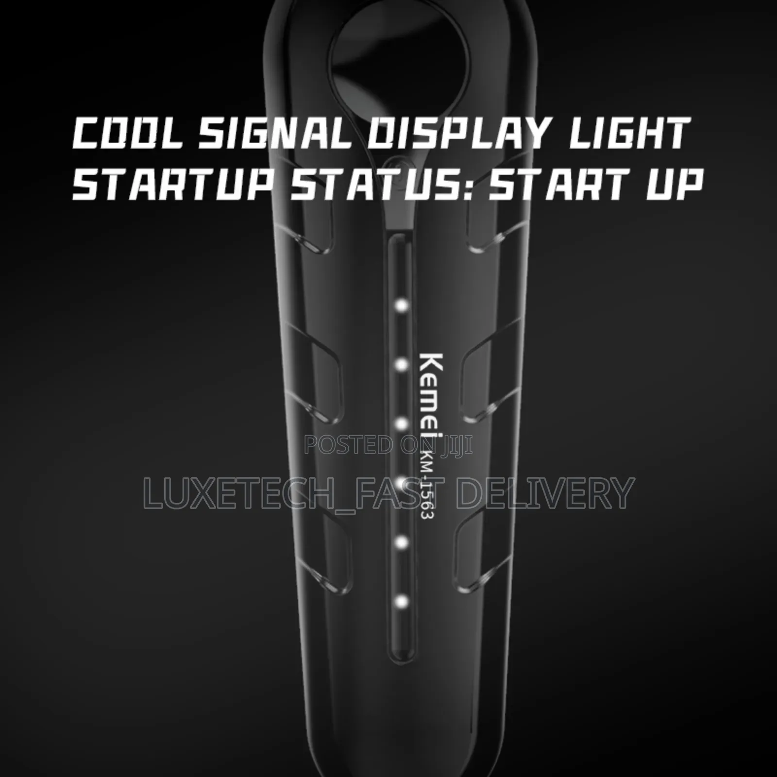 Kemei Km-1563 Professional Rechargeable Hair Clipper and Shaver