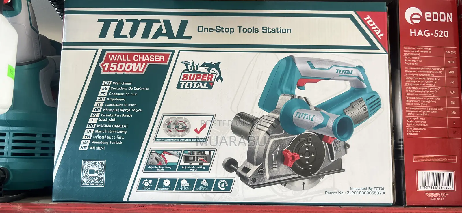Total Wall Chaser 1500w