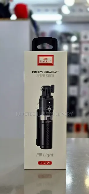 Earldom Et-Zp26 Mini Live Broadcast Selfie Stick With Fill Light