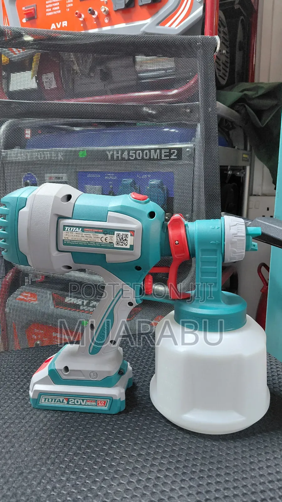 Total Cordless Spray Gun 20v