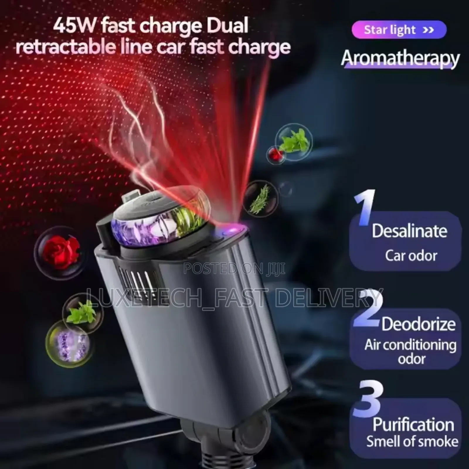 Starlight 5-in-1 Car Charger