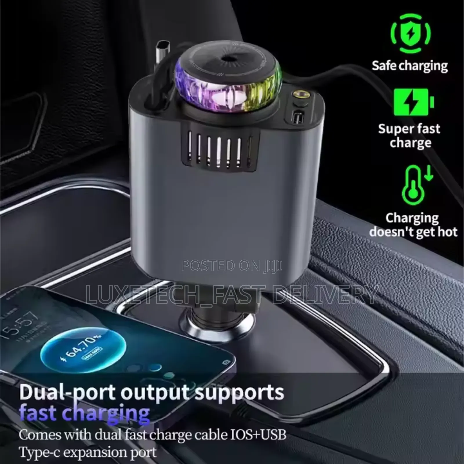Starlight 5-in-1 Car Charger