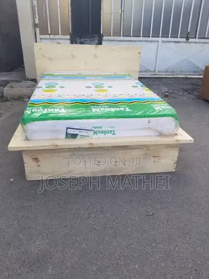 Kitanda Simple Na Godoro Ya Visco Memory Foam 4x6