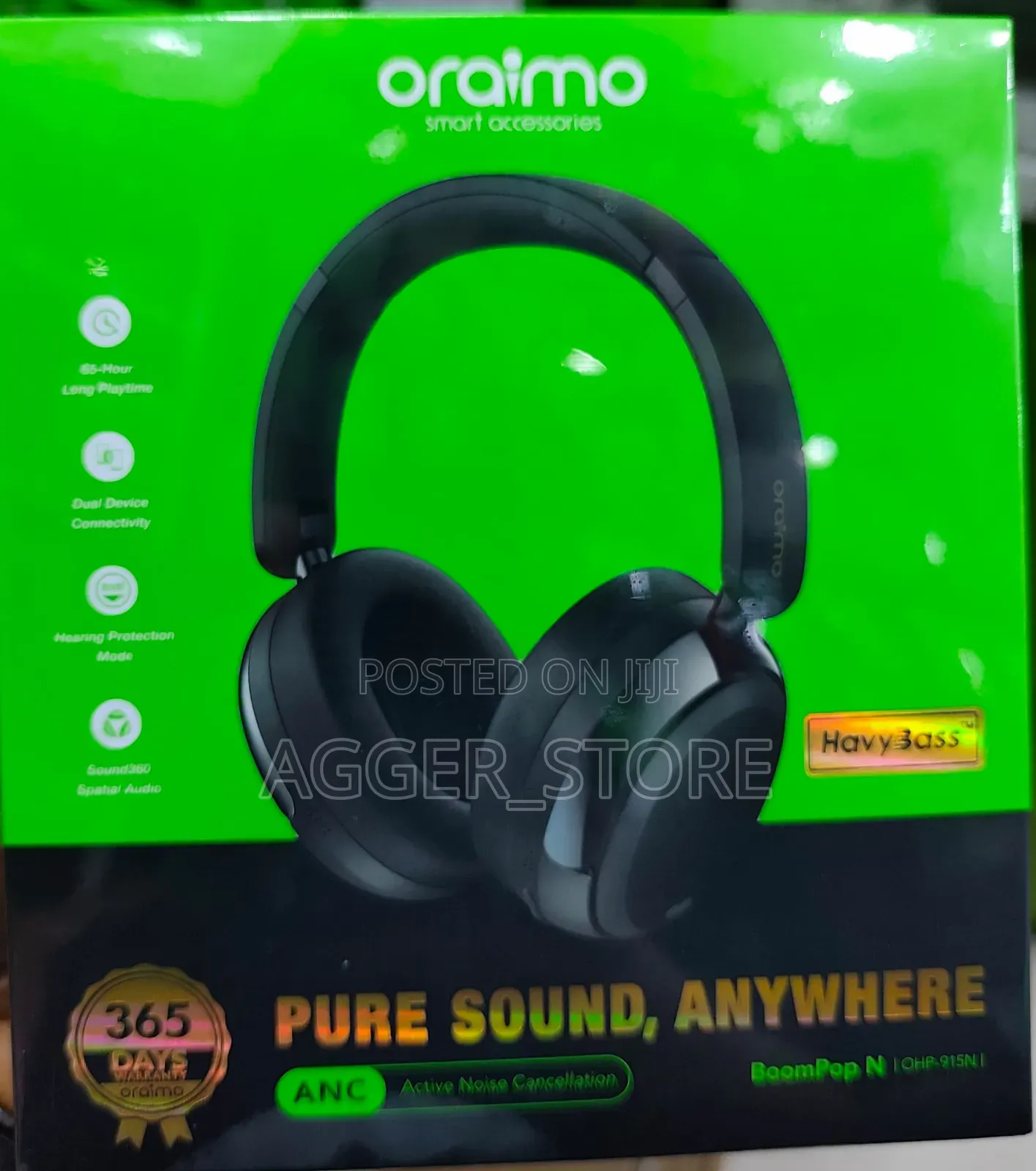 Oraimo Boompop N With Anc Original Headphones