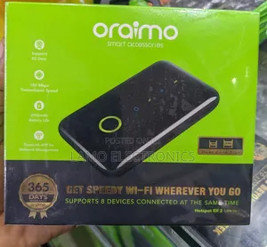 Oraimo Hotspot Elf 2 Om-102 Mobile Wi-Fi