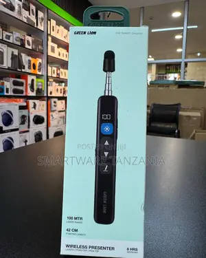 Green Lion Wireless Presenter 100 Mtr Laser 42 Cm Pointer Pen Tip 8hrs