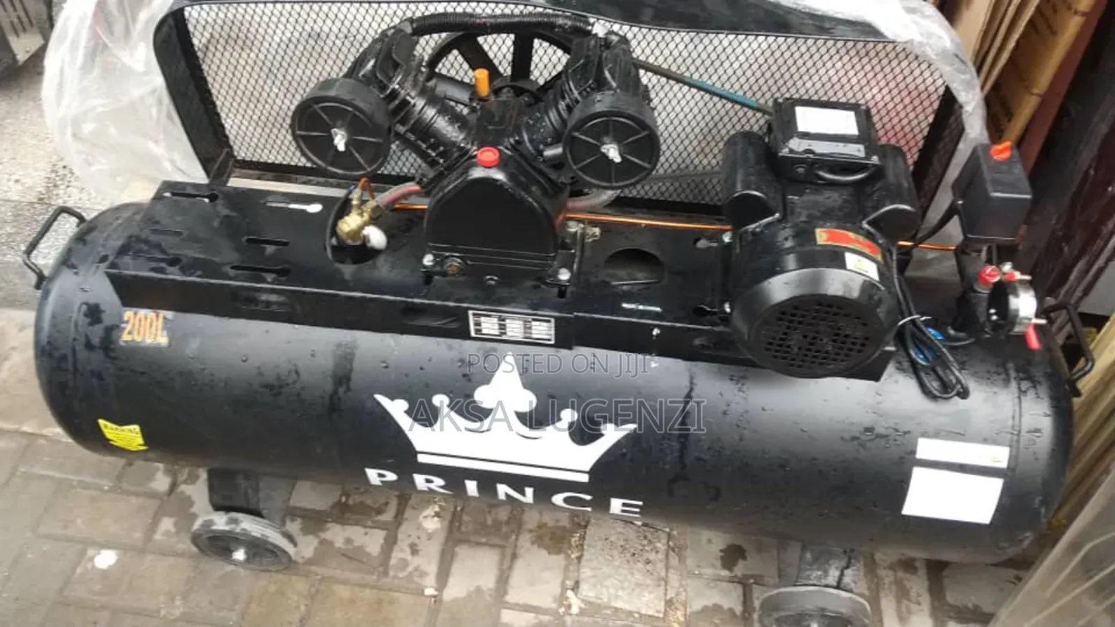 Heavy Duty 200l Electric and Oil Type Air Compresor