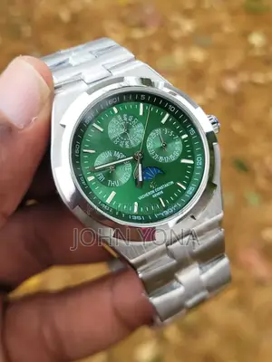Vacheron Constantin Overseas Perpetual Calendar Silver With Green Dial
