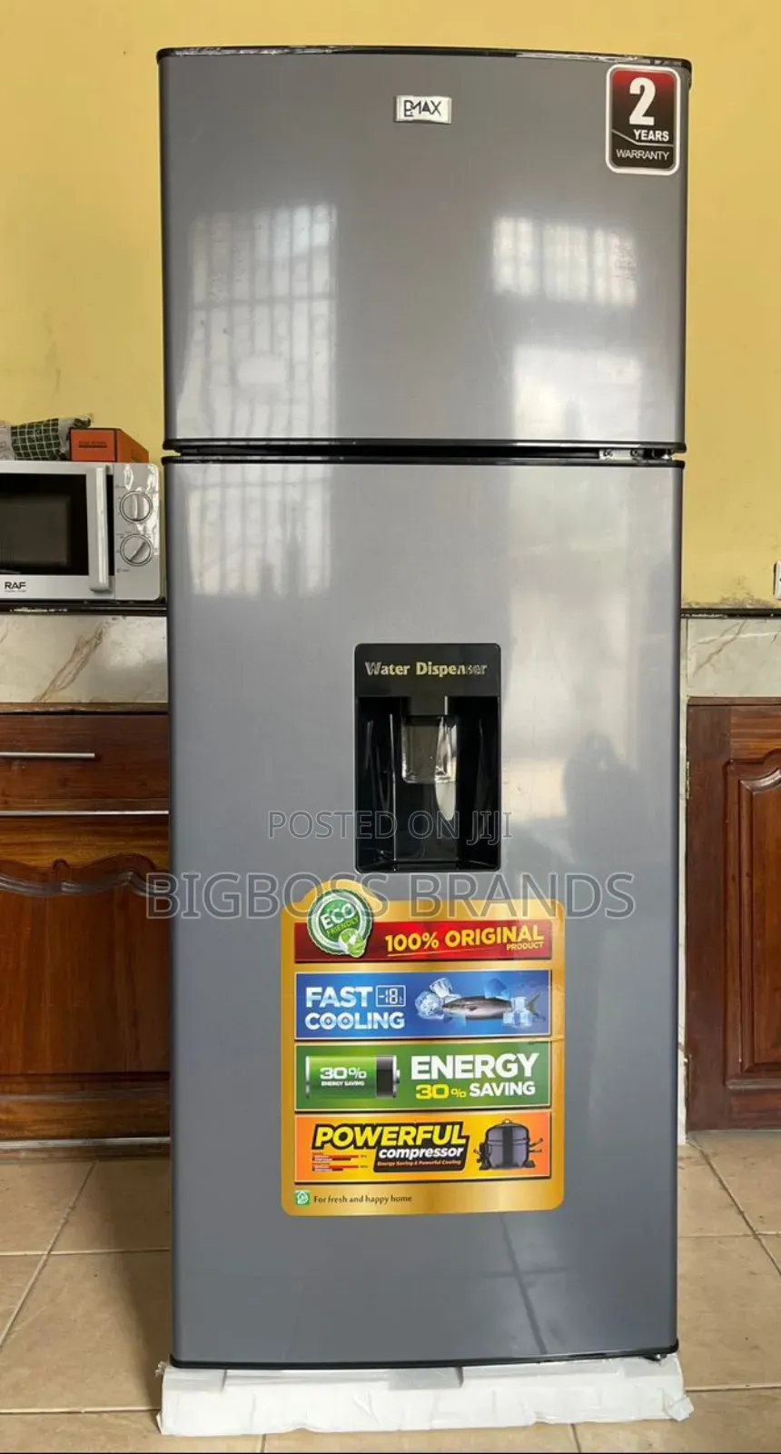 Pmax Water Dispenser Fridge 210 Liters
