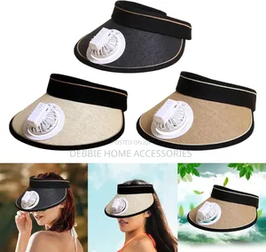 Breathable Cooling Fan Hat Sunscreen