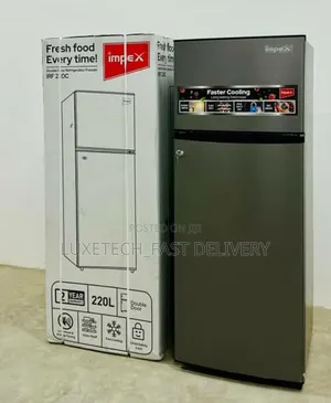 Impex Fridge 210 Litres Fast Cooling and Freezing