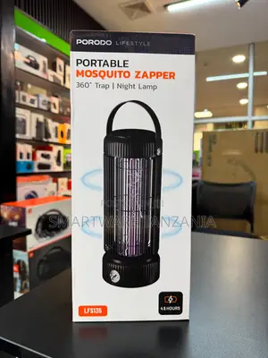 Porodo Portable Mosquito Zapper 360 Trap Night Lamp 4.5 Hours