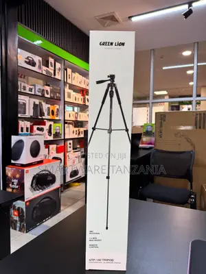 Green Lion GTP-150 Professional Aluminum Tripod 1.5m Remote