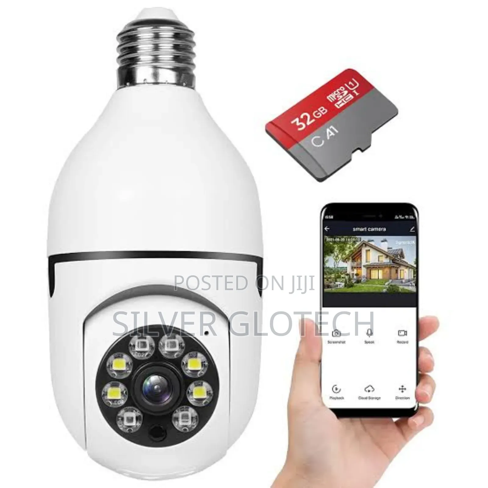 Home Security Bulb Camera CCTV
