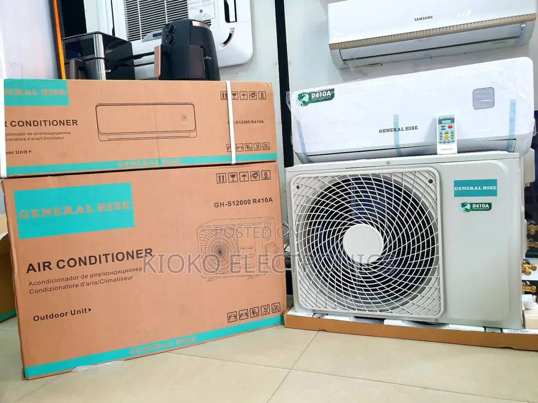 12000btu General Hise Air Conditioner Non Inverter (Heat Cool)