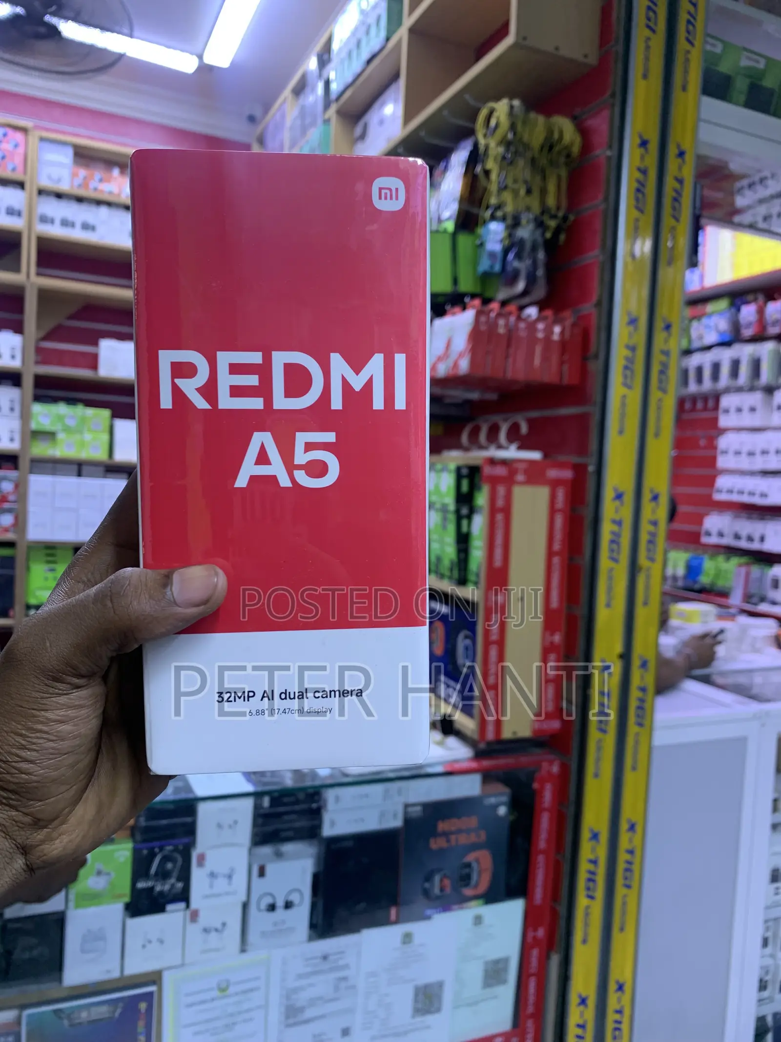 New Xiaomi Redmi A5 4G 128 GB Black
