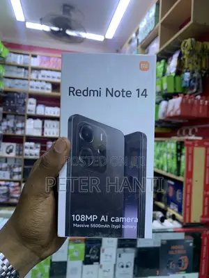 New Xiaomi Redmi Note 14 256 GB Black