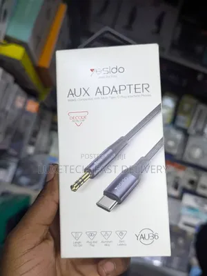 Yesido Yau36 Aux Adapter (Type-C to 3.5mm Audio Adapter Cable)