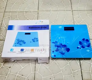 Stylish Floral Digital Bathroom Scale – Smart Accurate Weighing