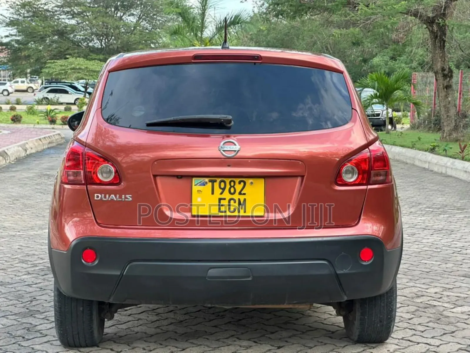 Nissan Dualis 2008 Maroon