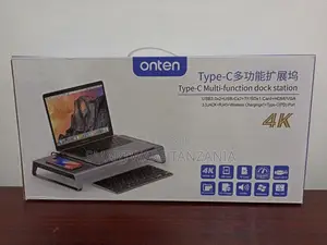 Onten Type-C Laptop Stand Docking Station Hdmi Vga Multi-Port Hub
