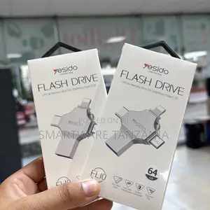 Yesido Fl10 64gb 4-in-1 Flash Drive for Multi-Device Transfer
