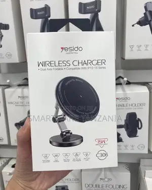 Yesido C306 15w Foldable Magnetic Wireless Charger Stand