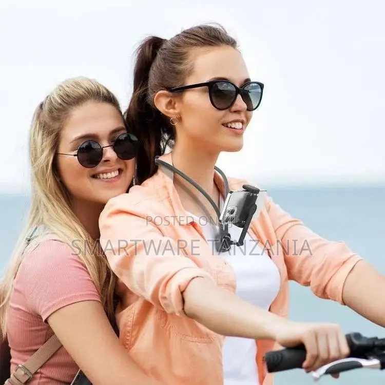 Porodo Smartphone Neck Mount Magnetic Latch Hands Free Recording