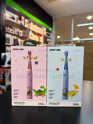 Green Lion Kids Electric Toothbrush 3 Modes 60 Days Battery Life