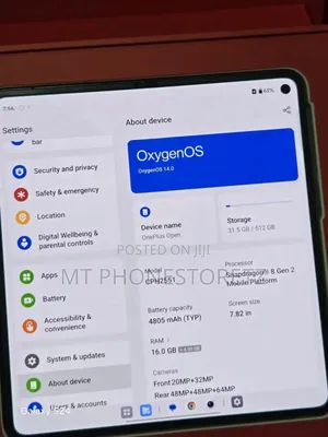 New OnePlus Open 512 GB