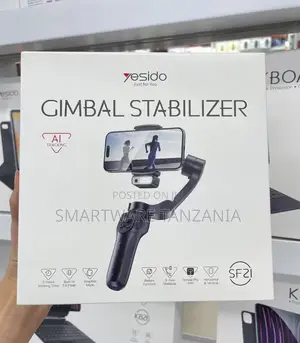Yesido Sf21 Ai Tracking 3-Axis Gimbal Stabilizer With Fill Light