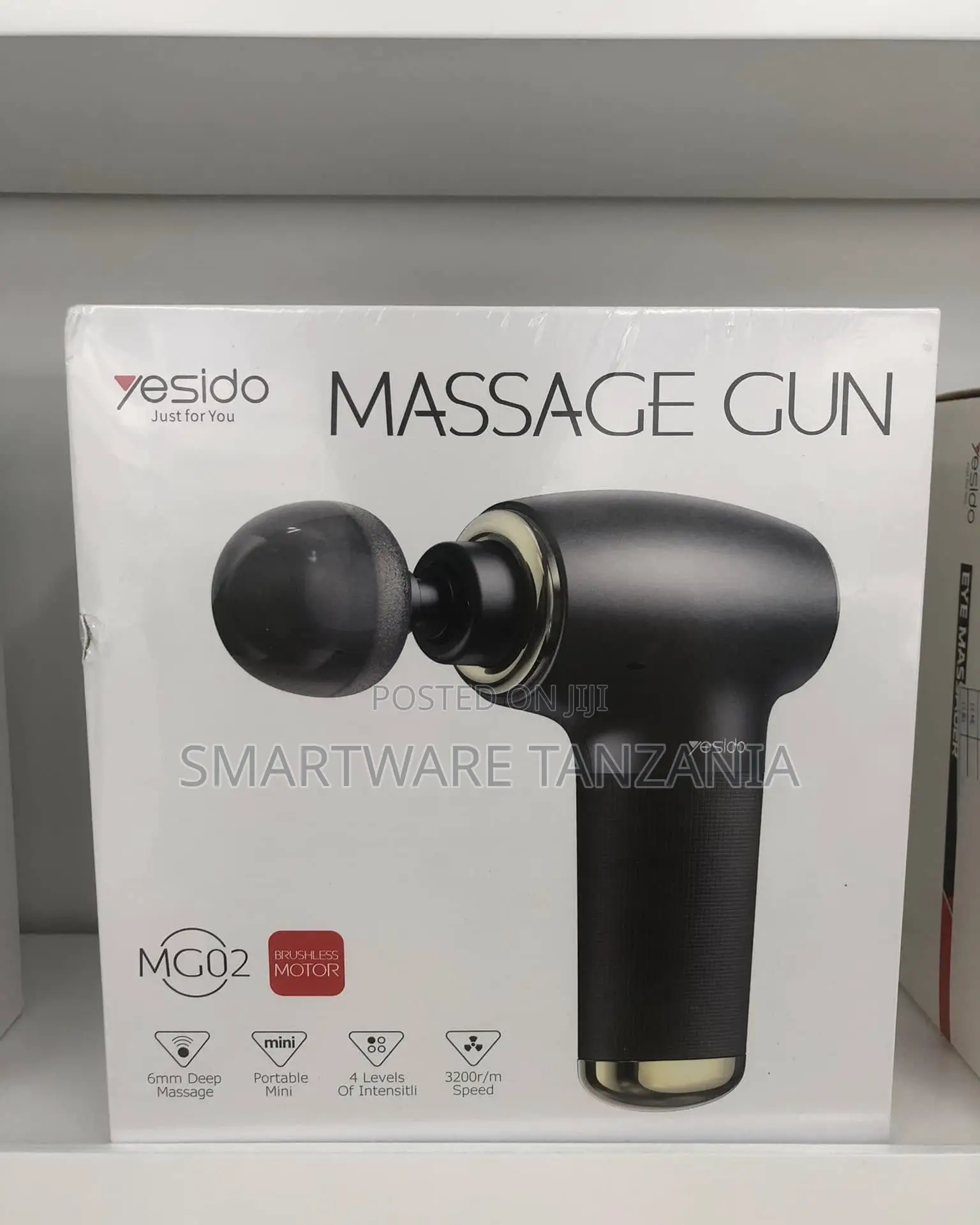 Yesido Mg02 Mini Brushless Motor Massage Gun With 4 Intensities