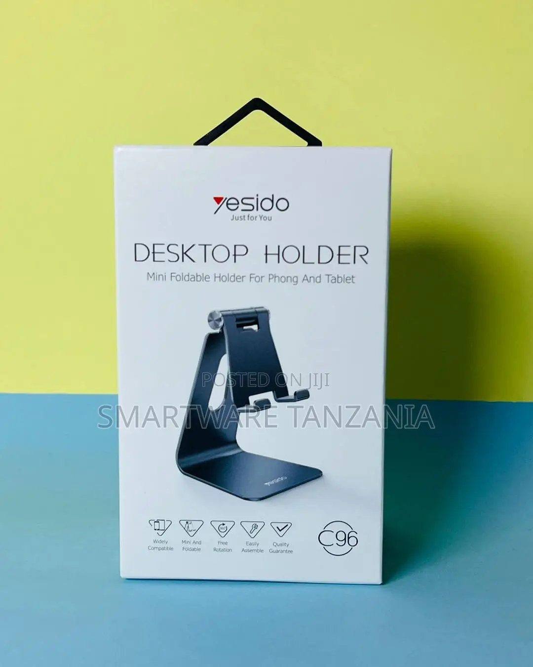 Yesido C96 Mini Foldable Desktop Holder for Phones and Tablets