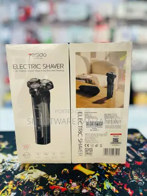 Yesido Mg05 Ipx7 Waterproof Electric Shaver With 3d Floating Heads