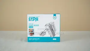 Winning Star St-5533 200w 5-speed Electric Hand Mixer In Silver