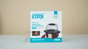 Winning Star St-9716 700w Hot Air Popcorn Maker for Healthy Snacks